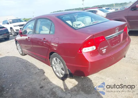 2009 Honda Civic Lx z USA, uszkodzony, nr VIN 19XFA16589E015785